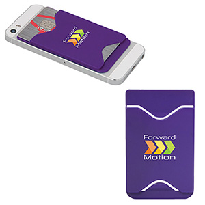 CU7386-C-DYNO PLASTIC CARD HOLDER-Purple (Clearance Minimum 450 Units)