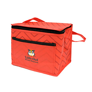 NW9652-TONAL NON WOVEN LUNCH BAG-Red